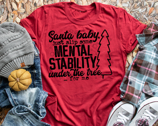 Mental Stability Under The Tree - Tee