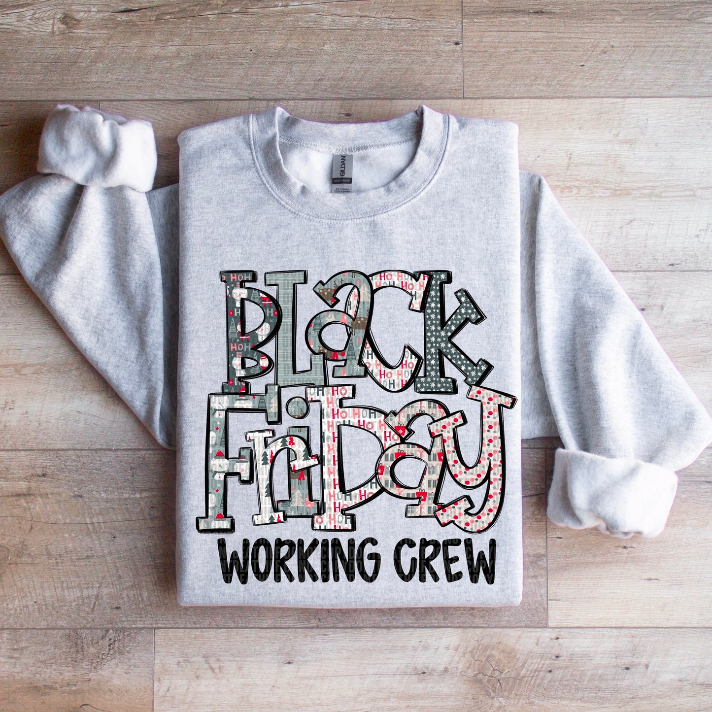 Black Friday Working Crew - Sweatshirt