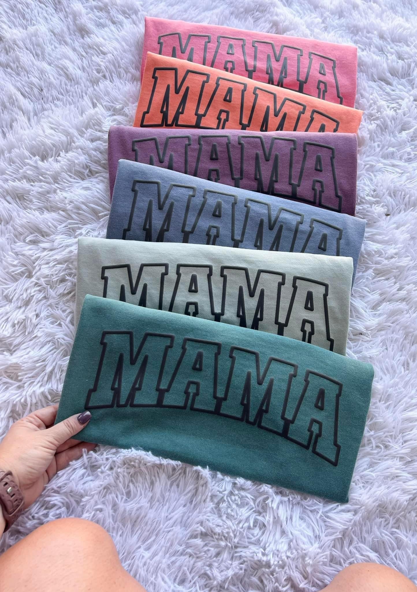 Fall MAMA Puff Tees- RTS (3X)