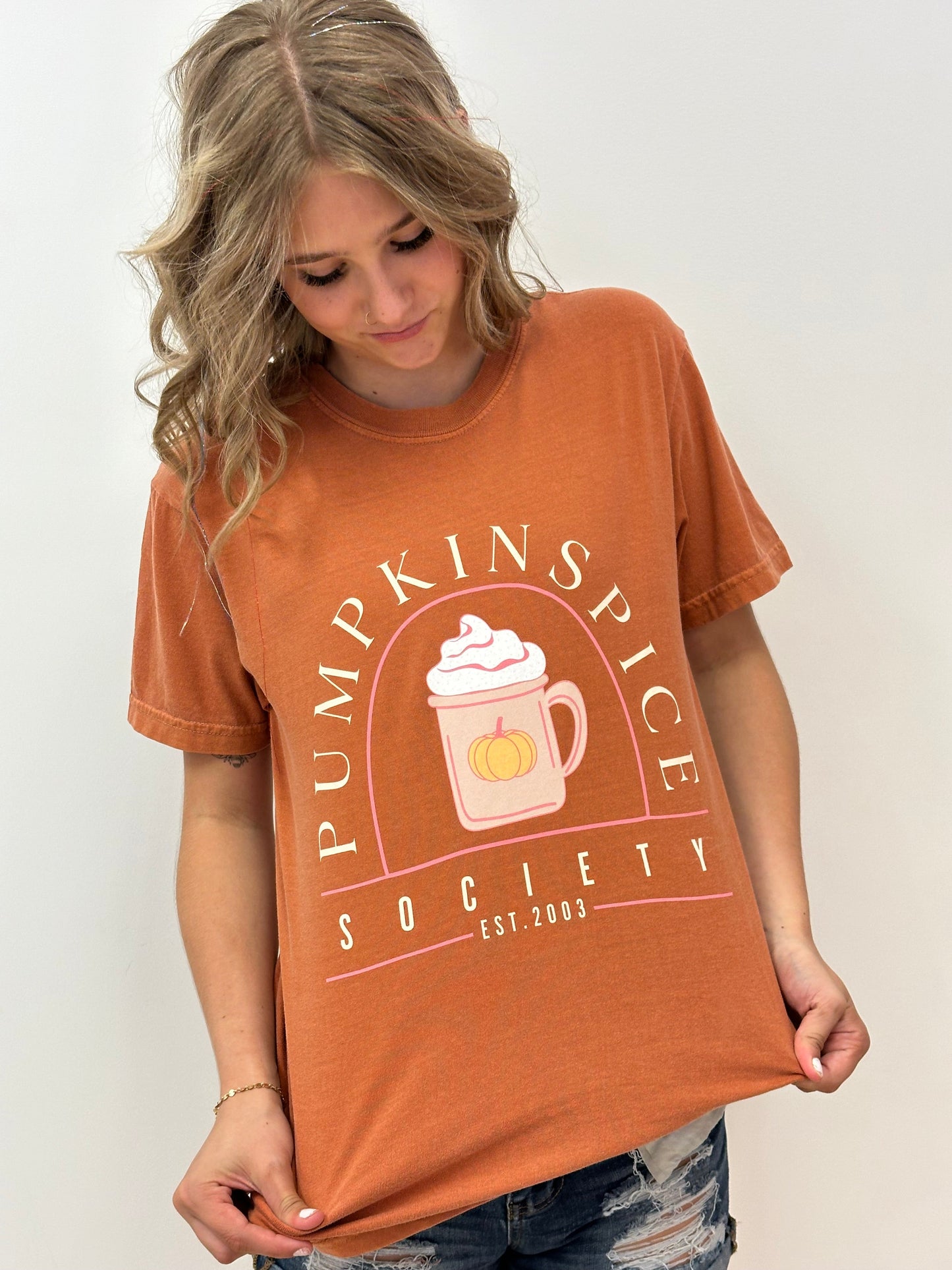 Pumpkin Spice Society - RTS (S, M, XL)