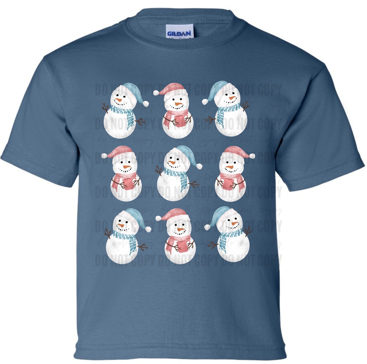 Snowmen Mashup - Toddler/Youth Tee-WS