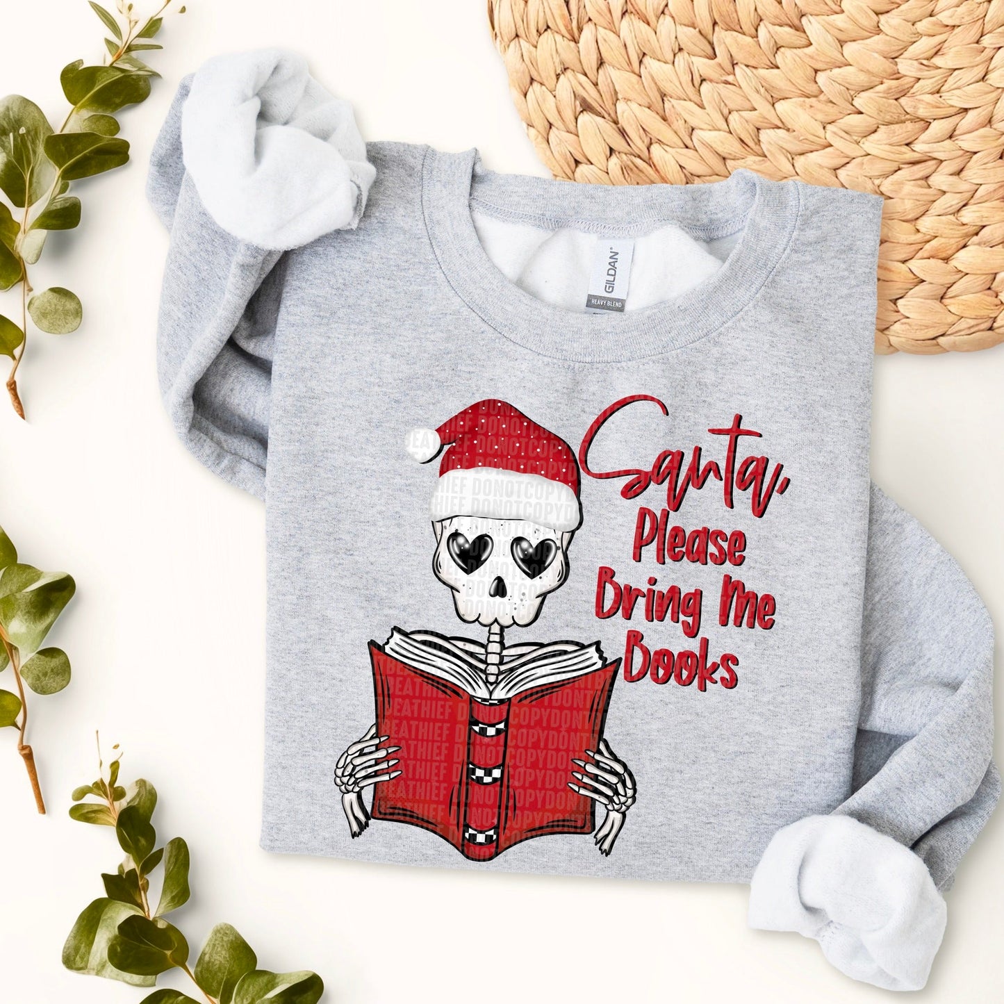 Santa Please Bring Me Books - Sweatshirt