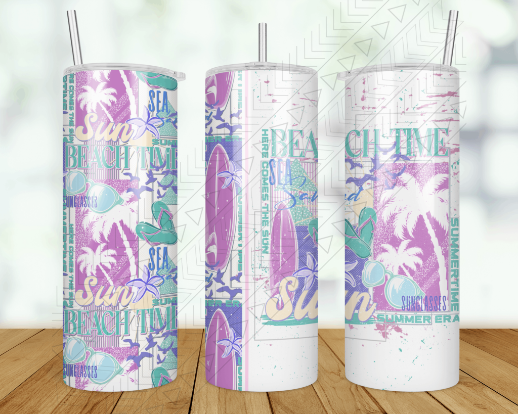 Beach Time Tumbler