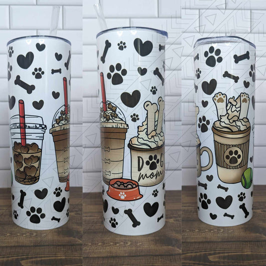 Dog Mom Drinks Tumbler