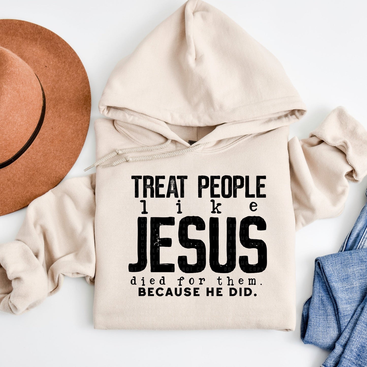 Treat people like Jesus died for them. Because He did.