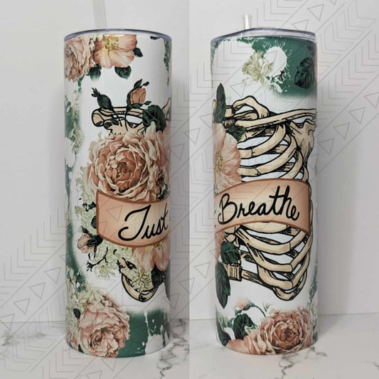 Just Breathe Tumbler