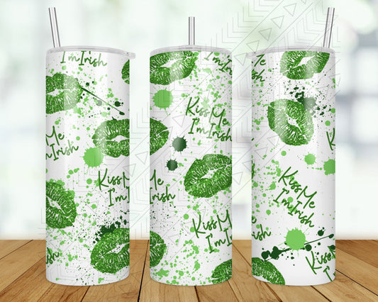 Kiss Me Irish Tumbler