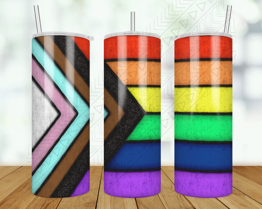 Progress Flag Tumbler