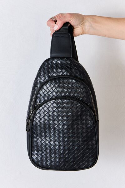 Zenana Weaved Sling Bag